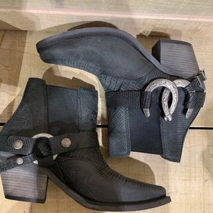 NWT Free People Booties Genuine leather